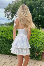 Just In My Reveries Layered Mini Dress
