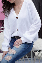 Hug it Out Button-Up Knit Cardigan
