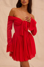 Positively Captivating Skater Mini Dress
