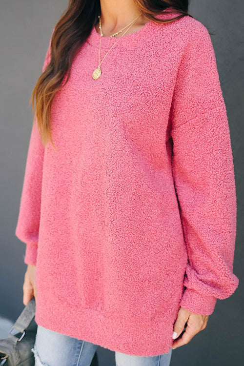 Cozy Season Fluffy Long Sleeve Top