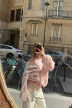 Meet Cozy Off Shoulder Knit Sweater