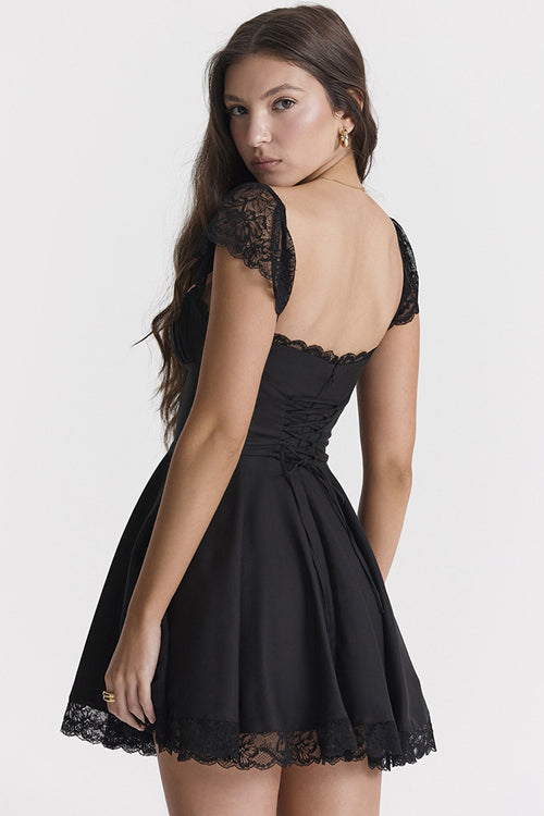 Sent to Charm Lace Mini Dress