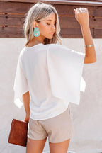 Groovy Mood Short Sleeve Top -3 Colors