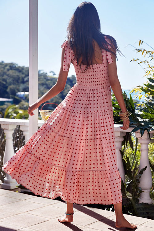 Enchanted Love Story Printed Maxi Dress