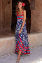 Always With Affection Sleeveless Printed Maxi Dress