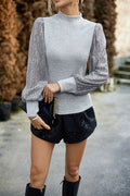 Spotlight Glow Sequin Long Sleeve Top