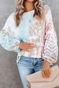 I??m Your Muse Tie-Dye Print Knit Sweater