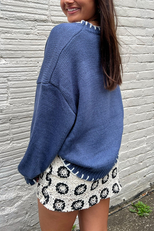 Mood The Best Bowknot Knit Sweater