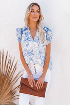 Affection Summer Escape Printed Sleeveless Top