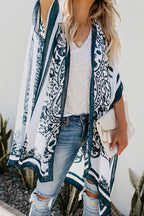 Sunlit Energy Boho Print Kimono