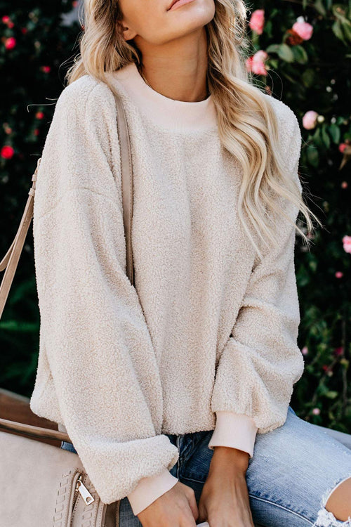 Carino Teddy Long Sleeve Top