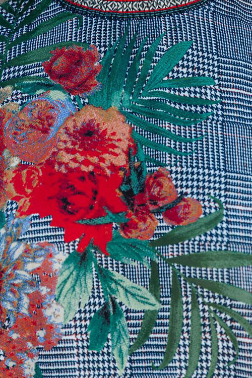 Getaway Reveries Floral Print Smocked Top