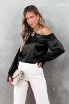 Spotlight Glow Stain Long Sleeve Top