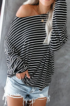 Forever Charming Stiped Casual Knit Top