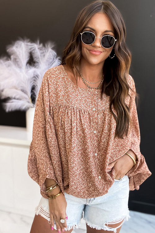 Win You Over Printed Long Sleeve Top