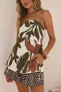 Perfect Company Print Sleeveless Set