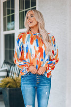 Choose Delight Printed Long Sleeve Top