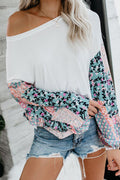 Close At Heart Printed Long Sleeve Top