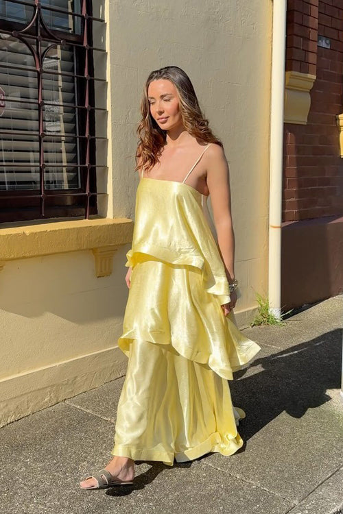 Perfected Charm Layered Maxi Dress