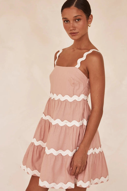 Spread The Delight A-line Mini Dress