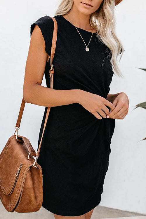 Affection and Delight Short Sleeve Shift Mini Dress