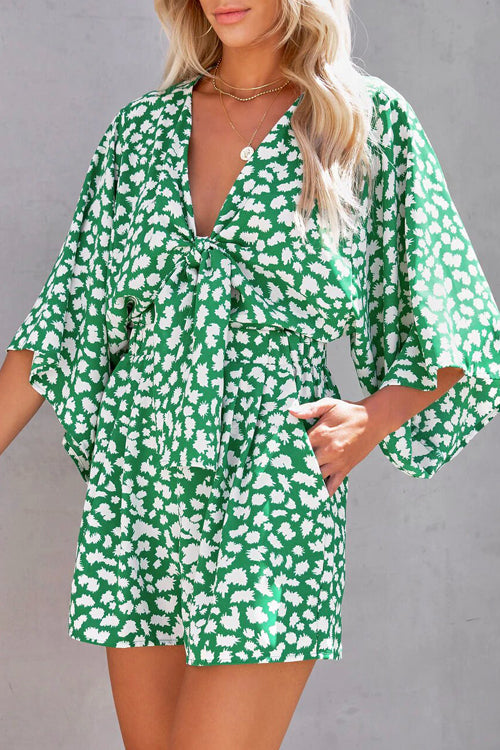 Perfect Lazy Days Printed Romper