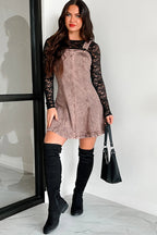 On this Delightful Day Light Wash Denim Mini Dress