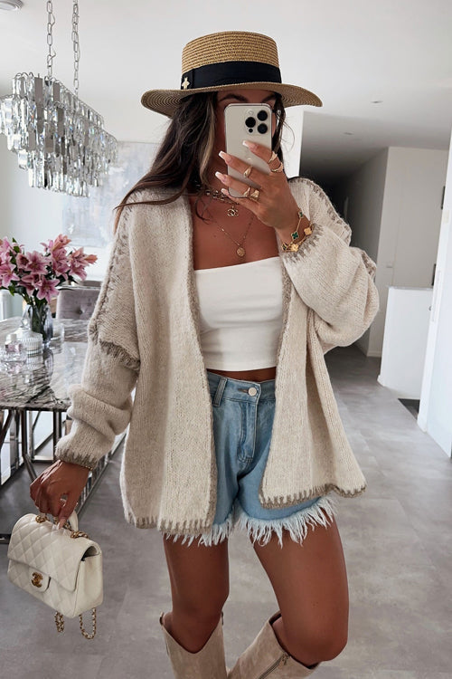 Effortless Introductions Knit Cardigan Sweater - 7 Colors