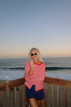 Attractively Cozy Soft Striped Knit Cardigan