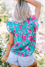 Elevate The Moment Print Sleeveless Top