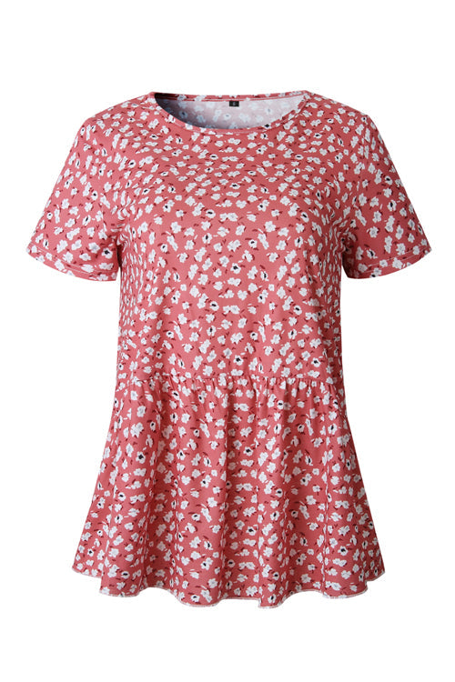 Delightful Surprise Floral Print Tee