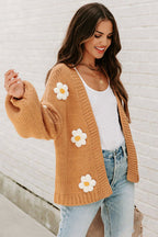Simple Affection Daisy Oversized Knit Cardigan