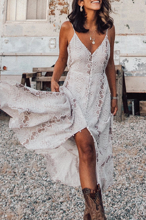 Glow And Shimmer Printed Mini Dress