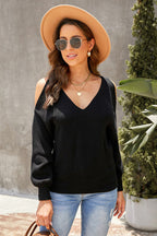 Peace And Affection Reversible-Wear Knit Sweater