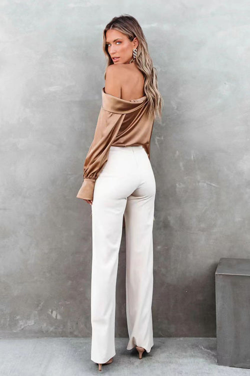 Spotlight Glow Stain Long Sleeve Top