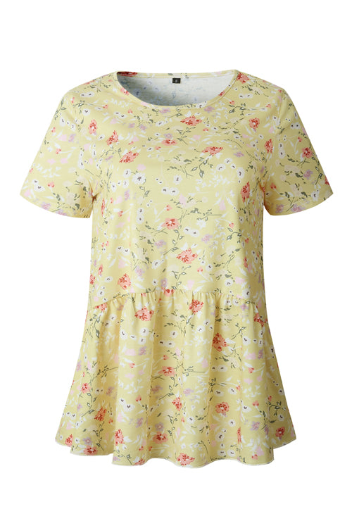 Delightful Surprise Floral Print Tee