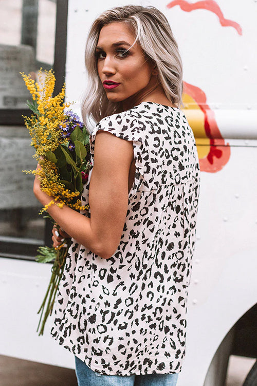 Sunlit Moments Floral Embroidery Shift Top