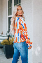 Choose Delight Printed Long Sleeve Top