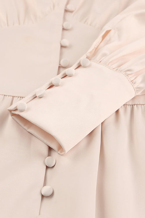 Adorably Flirty Stain Midi Dress