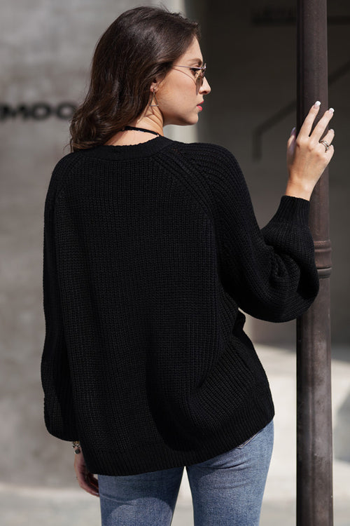 Hug it Out Button-Up Knit Cardigan