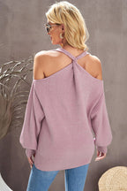 Peace And Affection Reversible-Wear Knit Sweater