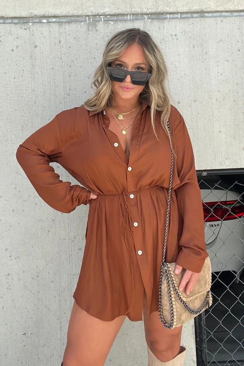 Precious Impression Long Sleeve Romper Dress