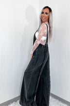 Fresh Perfection Light Wash Denim Jumpsuit