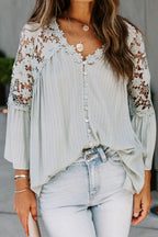 Enchanted Evening Lace Embroidery Top