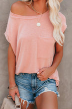Moving Forward Pocket Short Sleeve Tee