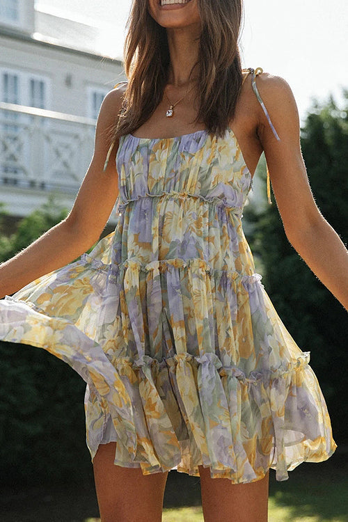Weekend Beloved Printed Skater Dress