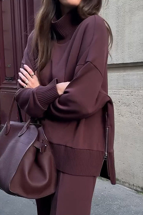 Take A Occasion Long Sleeve Sweatshirt Suit