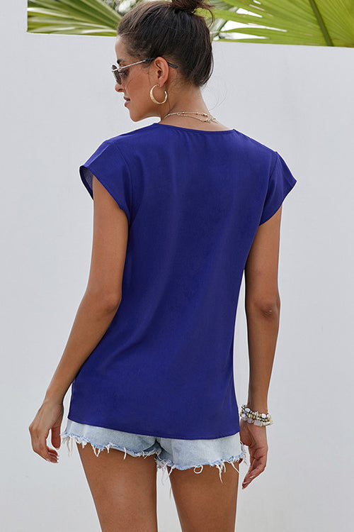 Pretty Pleased Boho Embroidered Short Sleeve Top