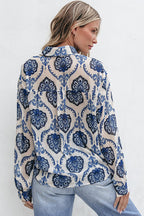 Your Moment Print Long Sleeve Top