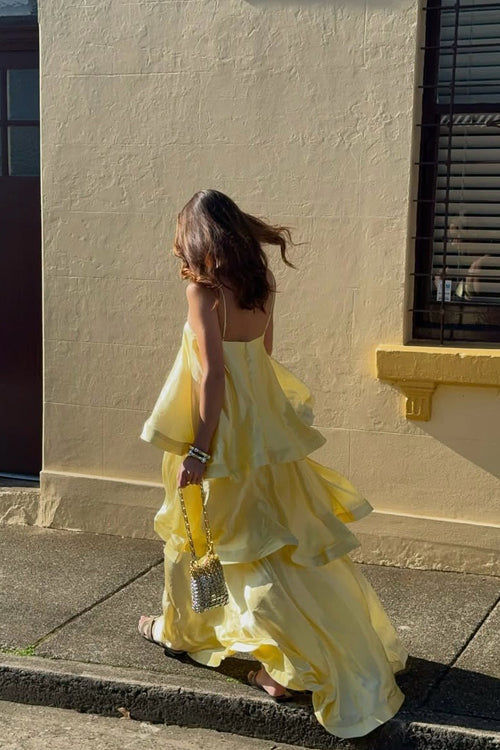 Perfected Charm Layered Maxi Dress
